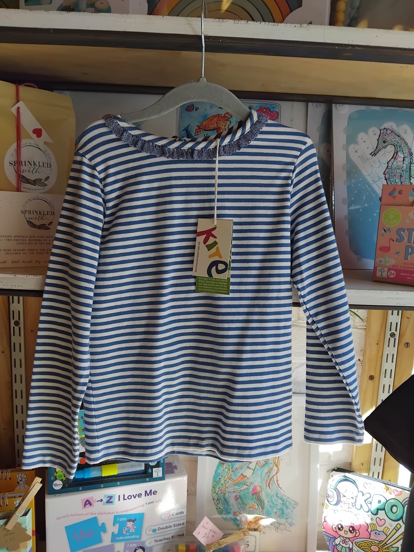 Blue Striped Tshirt