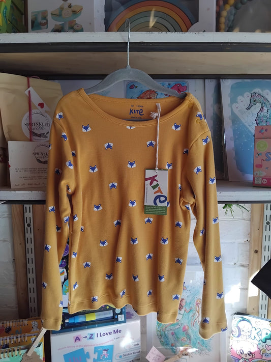 Yellow Fox Tshirt