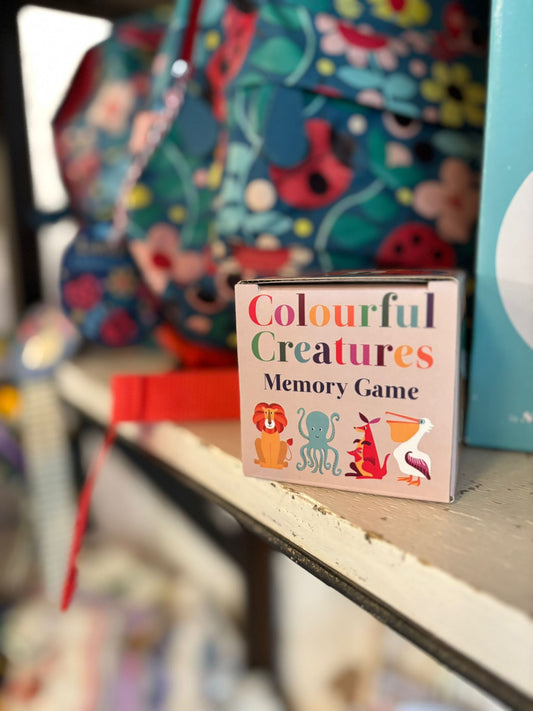 colourful creatures memory
