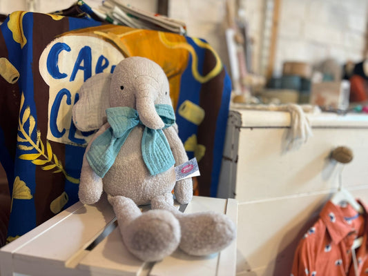Elephant Toy (Organic Cotton)